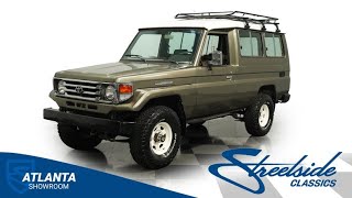 1990 Toyota Land Cruiser FJ 75 Troopy 4X4 for sale | 7774-ATL