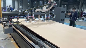 AccTek-How to use the loading and unloading table on ATC CNC machine/AKM2131C