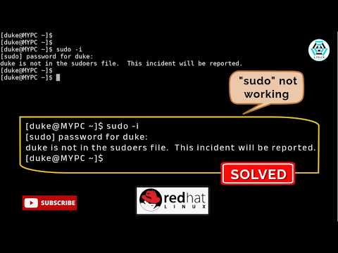 Fix: “User Is Not in the Sudoers File” | Linux Sudo Error Explained