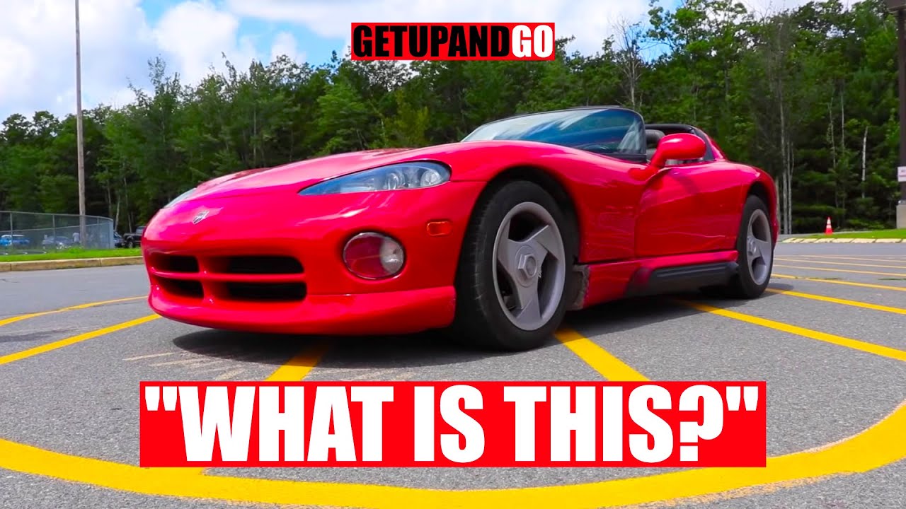 Taking the DODGE VIPER to the GORHAM LIONS CLUB CLASSIC CAR SHOW