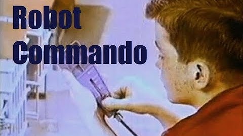 IDEAL Robot Commando Classic TV Commercial (1961)