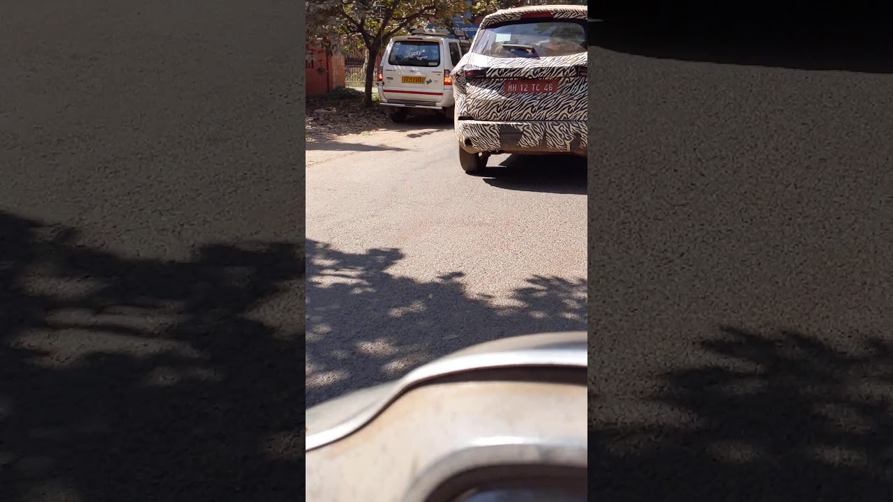 New 7 seater Tata Buzzard seen undergoing testing in Dharwad