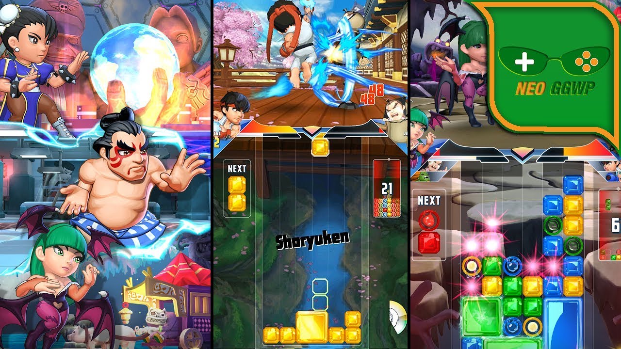 Puzzle Fighter (Android/iOS) - Gameplay First Start