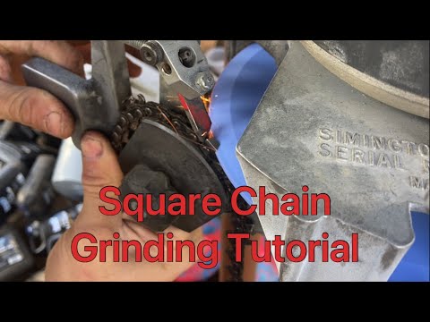 Square Chain Grinding Tutorial