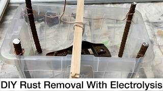 DIY Rust Removal Using Electrolysis Easy to Build