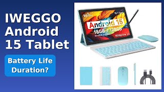 REVIEW (2026): IWEGGO Android 15 Tablet. Features.