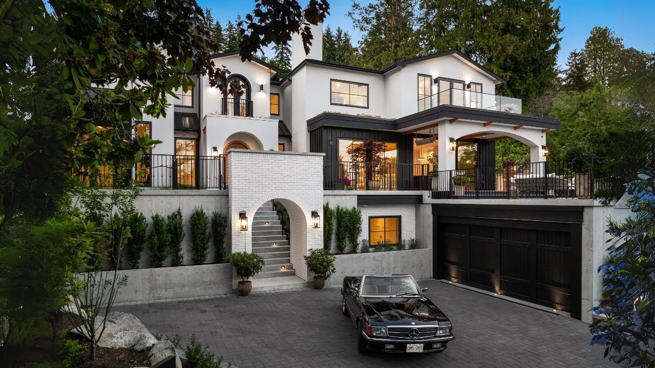 INSIDE a BRAND NEW STUNNING COASTAL LUXURY HOME in WEST VANCOUVER | 3165 Dickinson Crescent