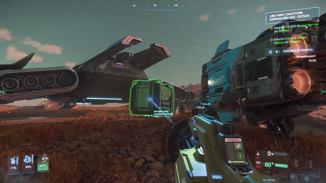 Star Citizen 4.4.0 - Drake Golem OX, cargo 06 - pro Ling Family Hauling