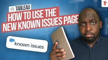 Find issues in Tableau on the known issues page | Troubleshooting Tableau