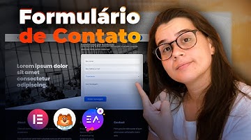 Como Criar um Formulário de Contato sem o Elementor PRO