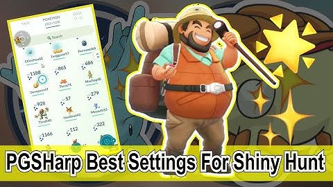 PGSharp Best Settings For Shiny Hunt Pokemon GO