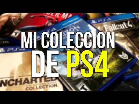 Mi MEGA colección de juegos físicos de PS4 