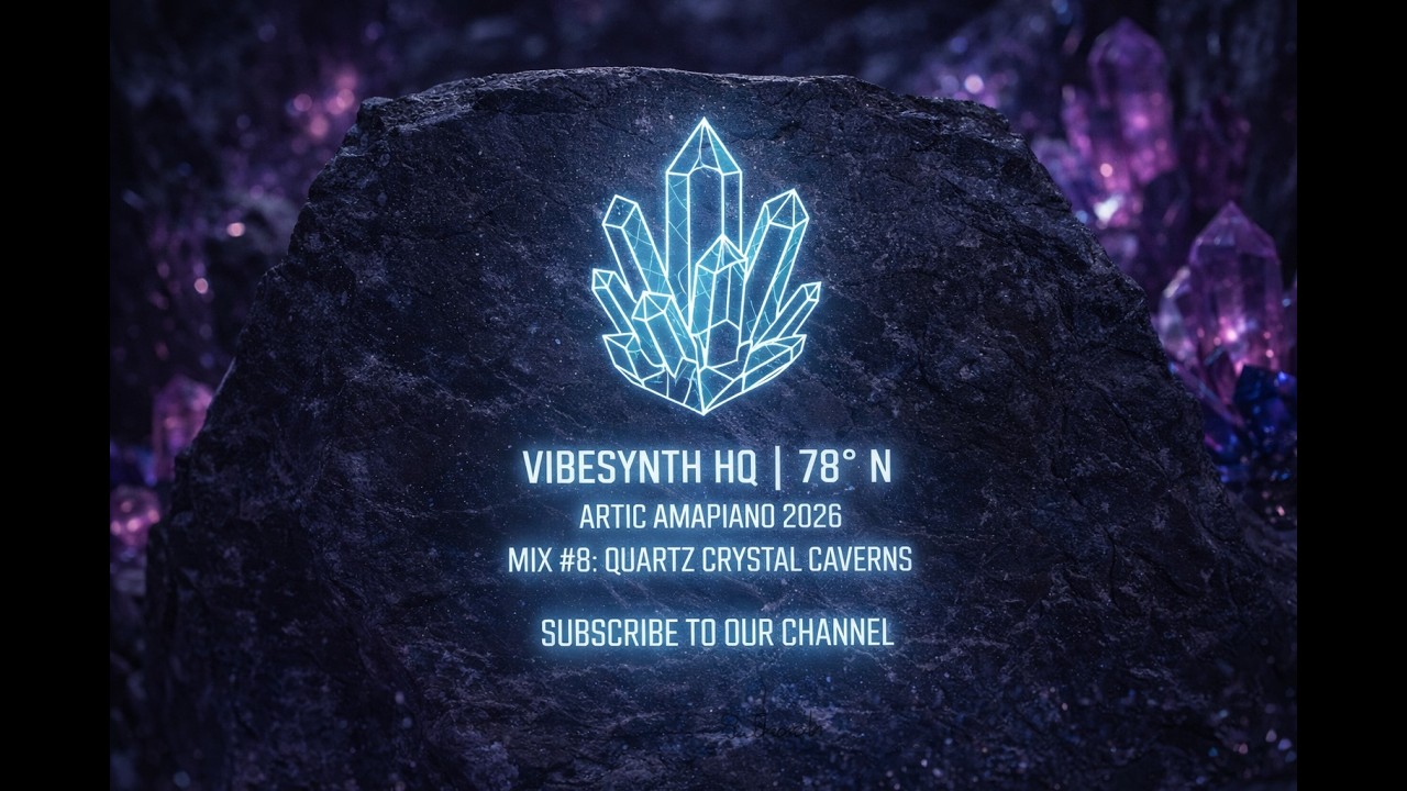 Quartz Crystal Caverns - Deep Amapiano Mix 2026 | Resonant Log Drum & Chill Afrobeat Sessions #8