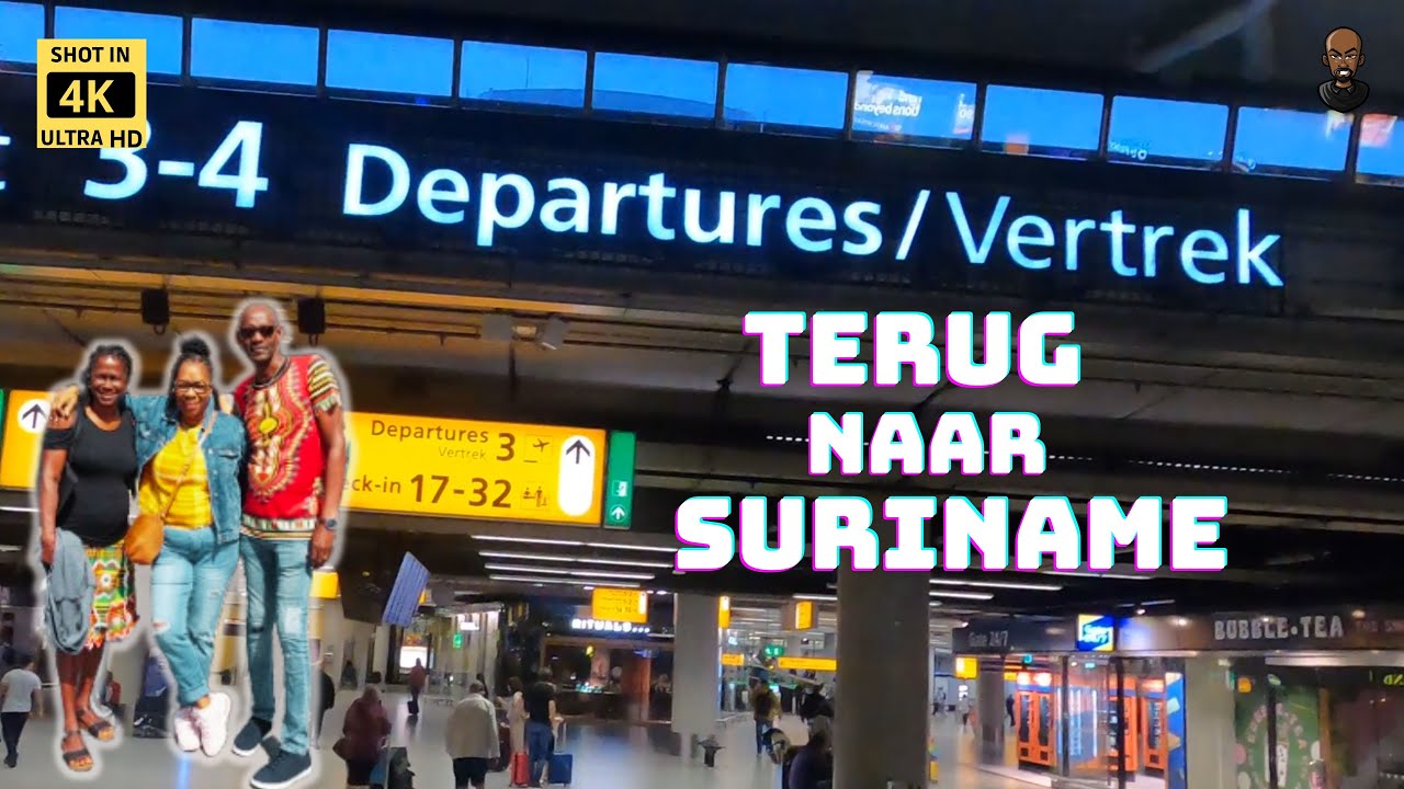 Mijn familie gaat terug naar Suriname en Frans Guyana | vlog 27