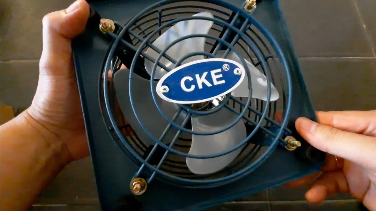 Unboxing CKE Exhaust Fan Standard DBN 6 Inch YouTube