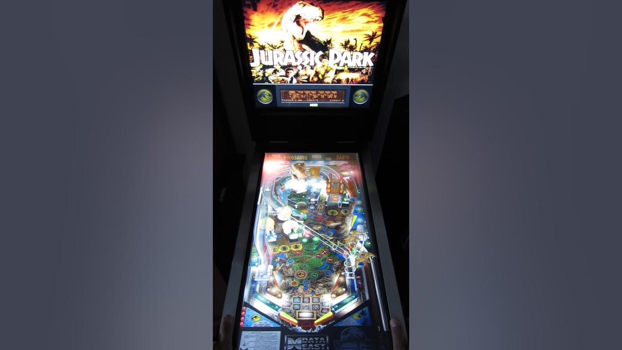Jurassic Park Virtual Pinball YouTube