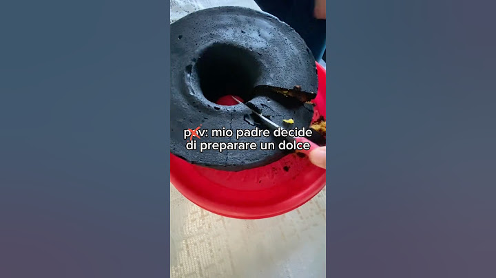 Pov: mio padre decide di preparare un Dolce (ma non è andata come sperava)