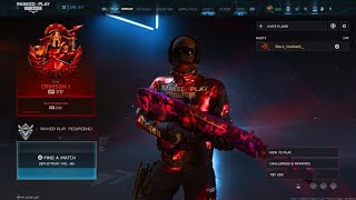 Rank Crimson on Warzone Ranked achieved