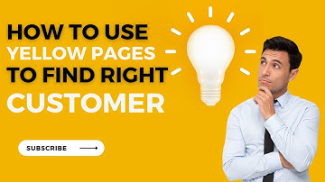 How To Use Yellow Pages to Find Customers | Work From Home | Make Money Online