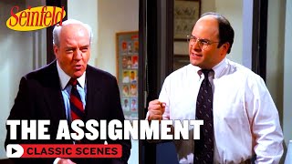 George Doesn't Understand The Assignment | The Bottle Deposit | Seinfeld