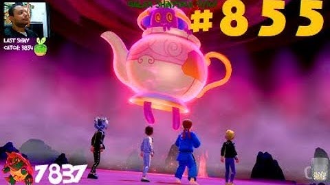 Pokemon Sword Live Shiny Dynamax Polteageist Raid & Catch