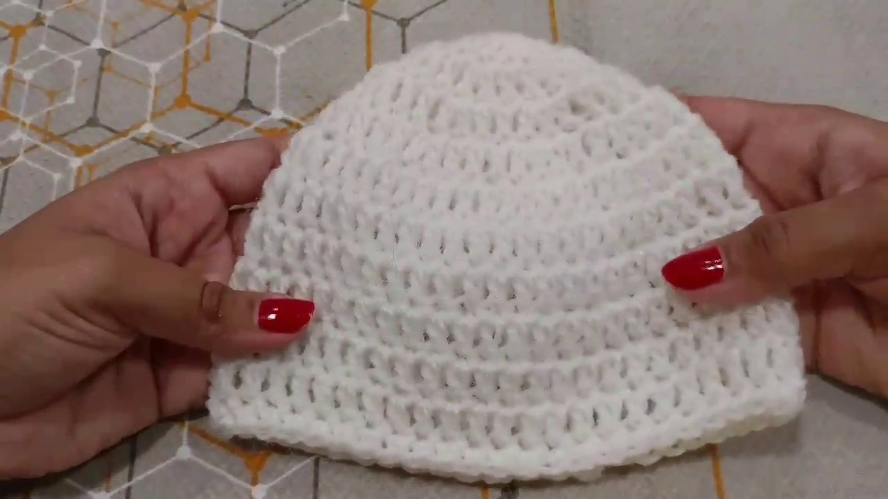 1 Easy Fast Crochet Baby Hat Basic Youtube Crochet Baby Hat Patterns Crochet Baby Hats Easy Crochet Baby Hat