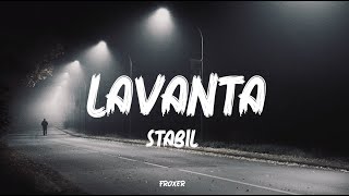 STABIL - LAVANTA (LYRICS / SÖZLERİ) Resimi