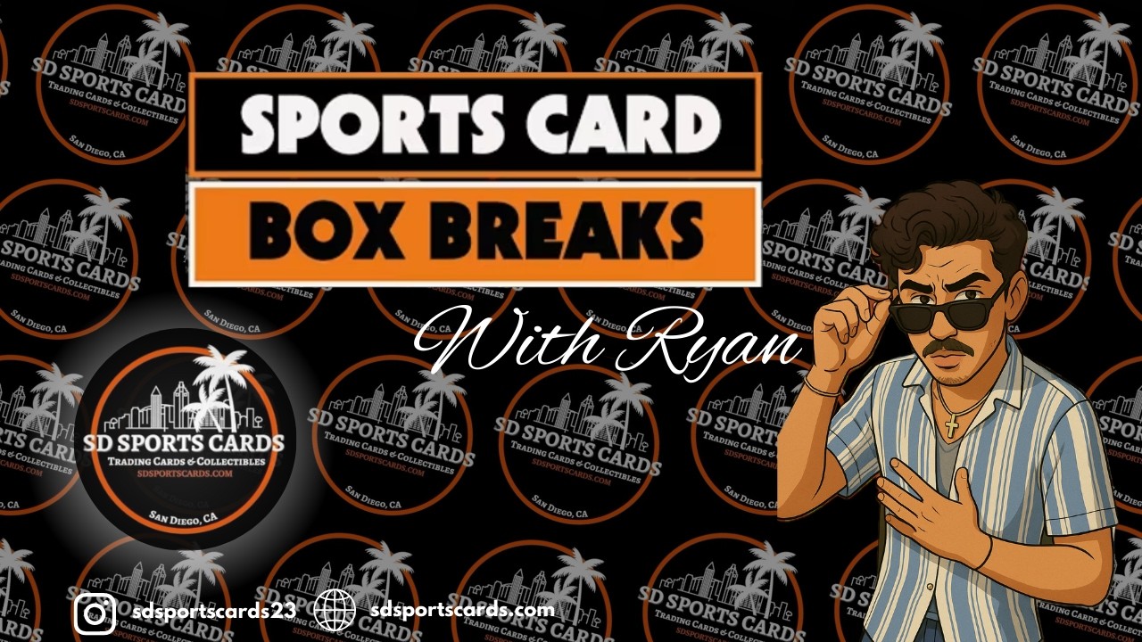 SD SPORTS CARDS: 3.29.26 SUNDAY VIBES w/RYAN!!!! #boxbreak #sportscards #liveboxbreaks