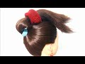 2 Easy Hairstyles for festive season || Cute hairstyles || quick bun hairstyles for for long hair