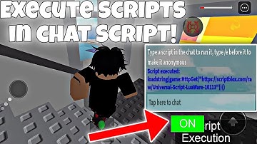 Execute Scripts In Chat Script! | ARCEUS X • DELTA • FLUXUS!