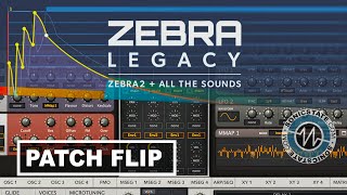 u-he Zebra Legacy - Sonic LAB Patch Flip