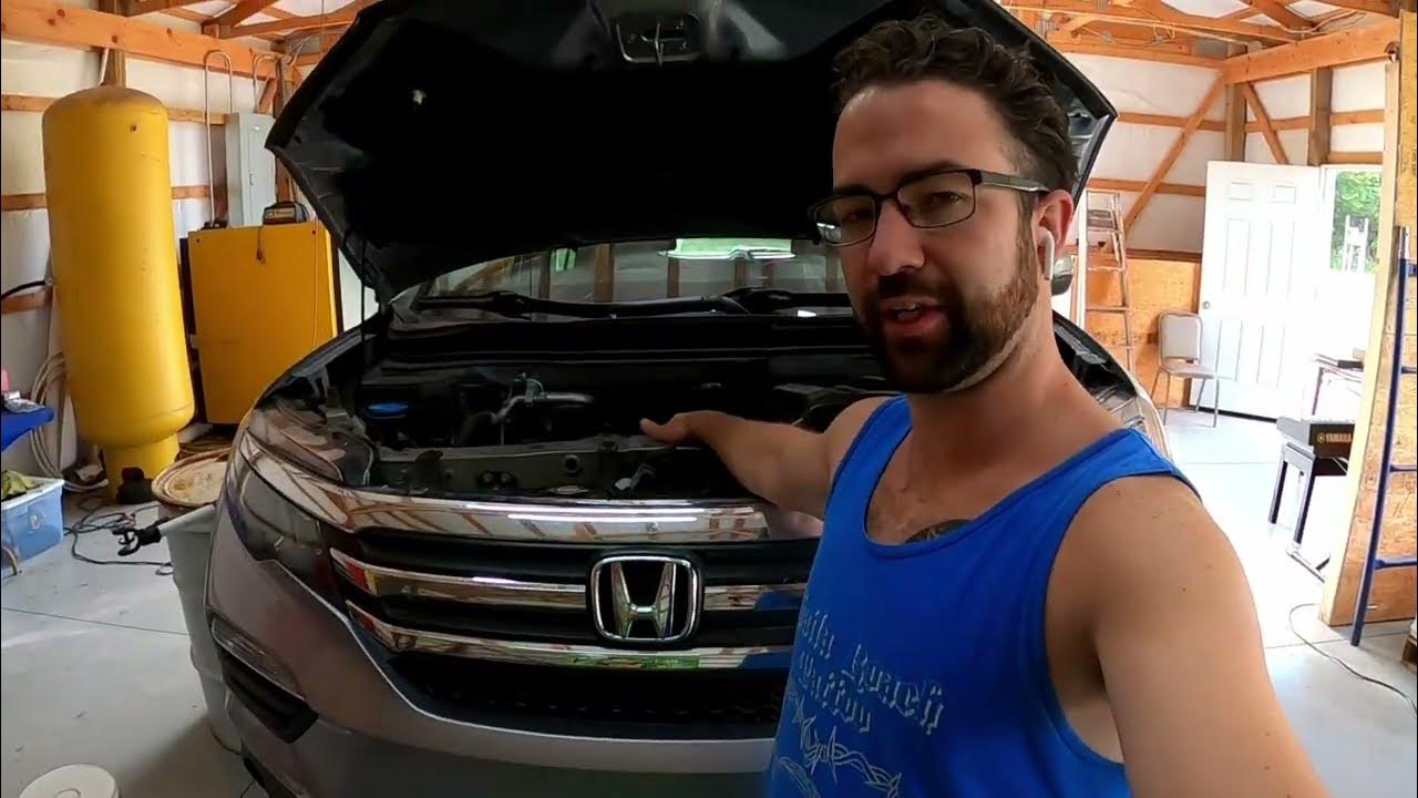 2016 Honda Pilot Timing Belt and Water Pump - YouTube