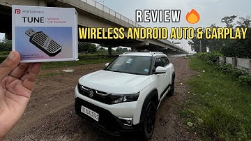 Portronics Tune Review 🚗 | Wires से Wireless CarPlay & Android Auto | Best Car Gadget 2025
