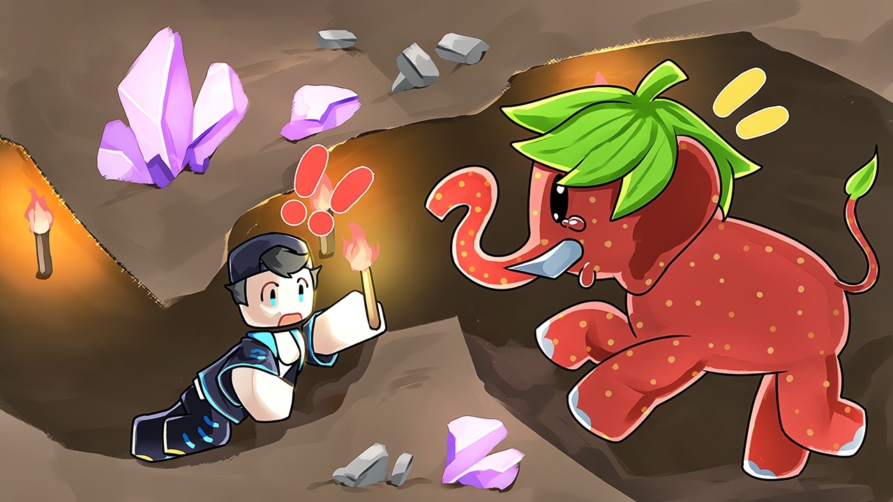 DEEP!! Merangkak ke Dalam Gua Terdalam & Selamatkan Brainrot 😱💀😱 | Cave Dive For Brainrots Indonesia