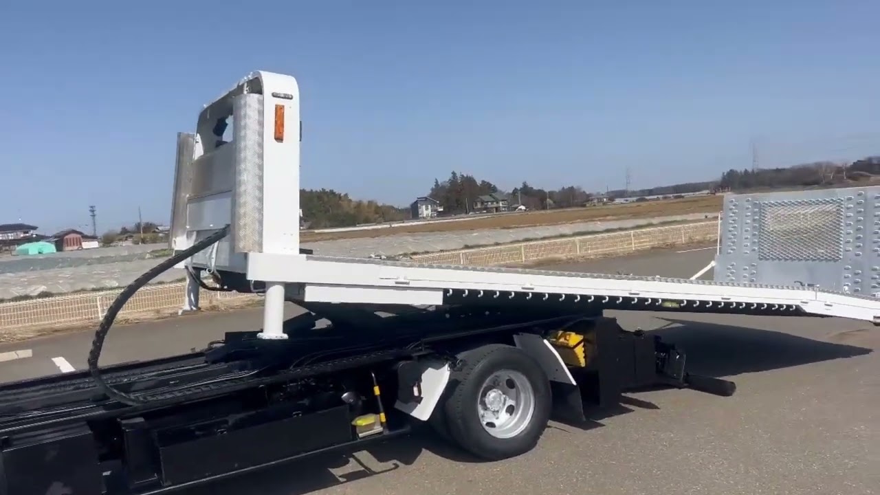 三菱キャンターセーフティーローダーフルフラット最大積載量2000kg