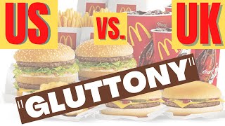 American Reacts to US vs UK McDonald's | Food Wars | Culture