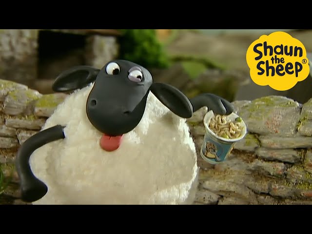 Shaun the Sheep 🐑 SNACKS!!!! - Cartoons for Kids 🐑 Full Episodes Compilation [1 hour] class=