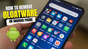 How to Remove Bloatware on Android Phone - without PC or Root