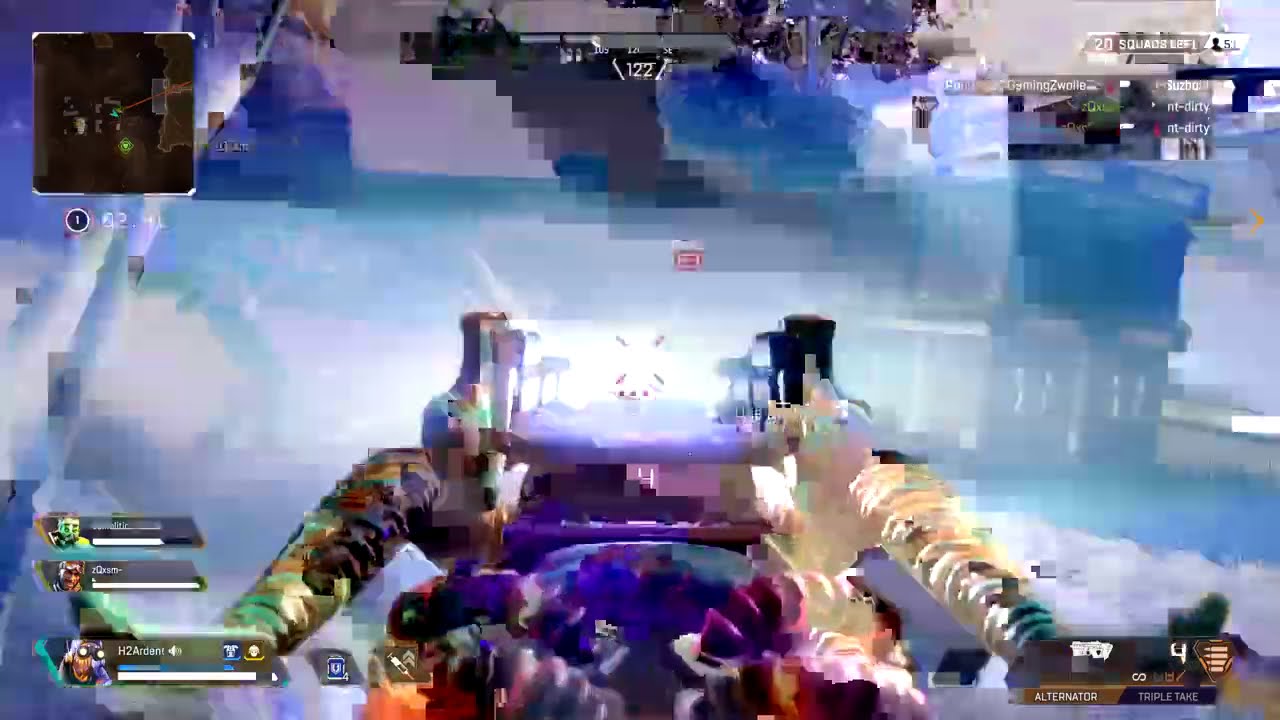Tripletake Sniper finish - KK Apex Legends PS4 - YouTube
