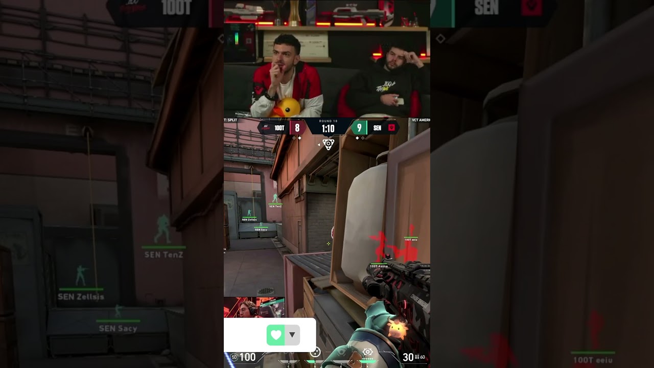 Tarik reacts to JohnQT 3K : SEN vs 100T VCT Kickoff