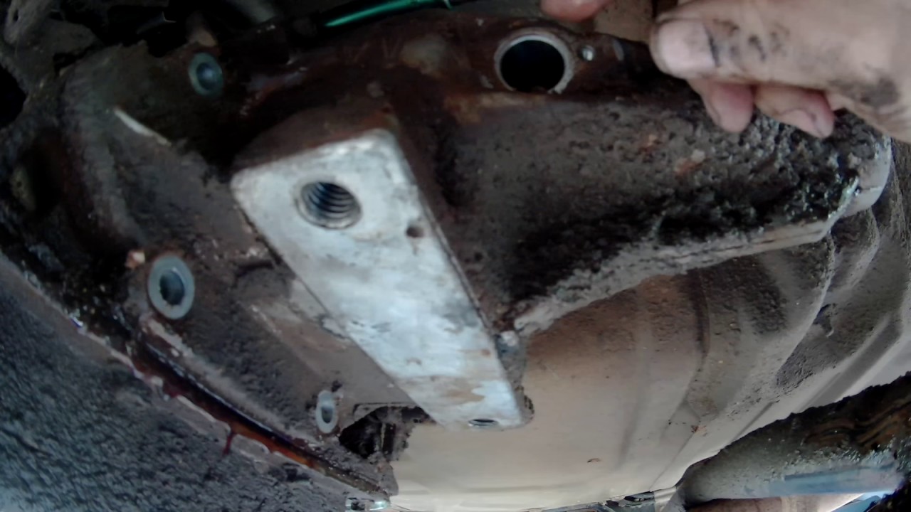 Brian's budjet garadge 2000 Crown Vic transmission rear bushing