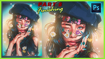 [ Photoshop Tutorial ] How to Create Stunning VEXEL Art Portrait - PART 8 FINISHING