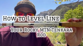 Rocky MTN Tenkara Level Line Setup!
