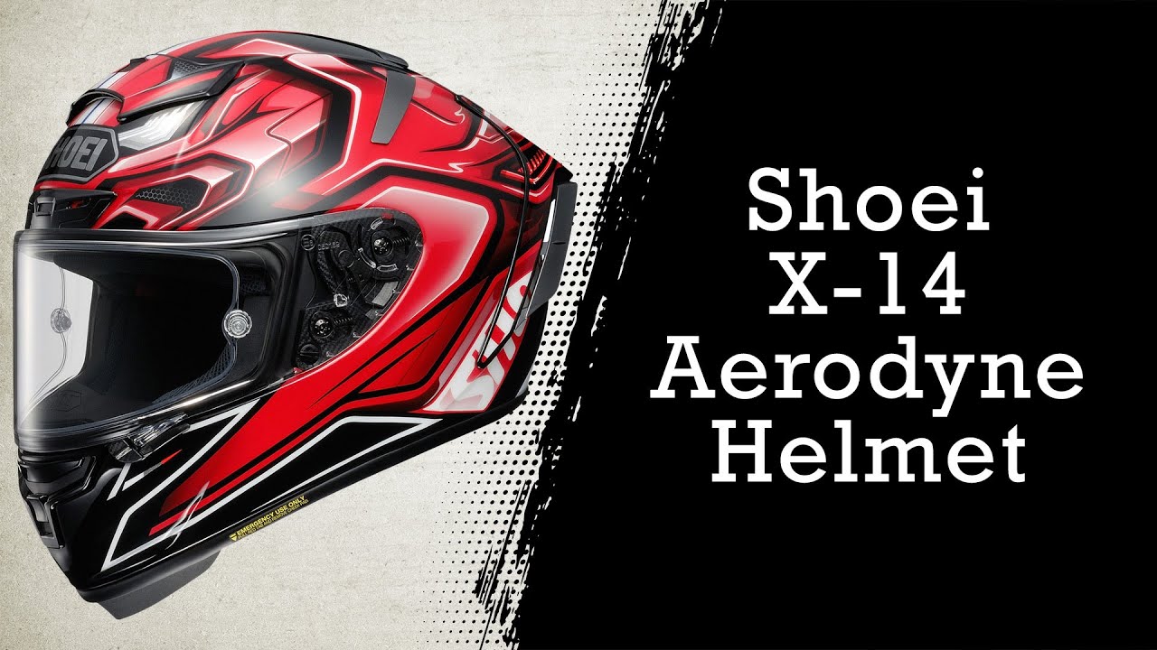 Shoei X-14 Aerodyne Helmet - YouTube