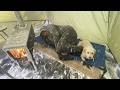 SURVIVING -45°C Blizzard in a Hot Tent! (Extreme Cold Winter Camping) Heavy Snowstorm Winter Camping