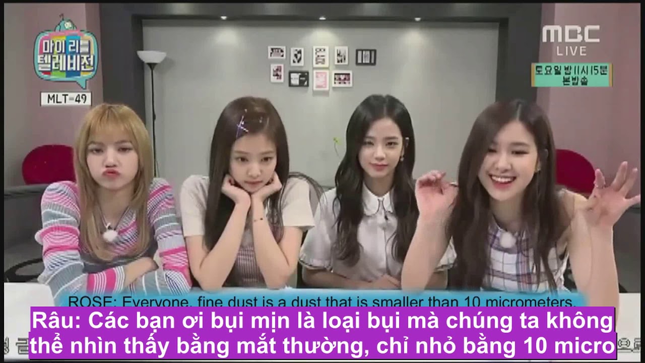 [VIETSUB] BLACKPINK My little television 49 Part 1 170514