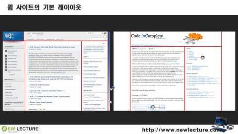 프론트엔드, 백엔드 개발자를 위한 HTML5, CSS3 강의 35강 - 레이아웃 블록
