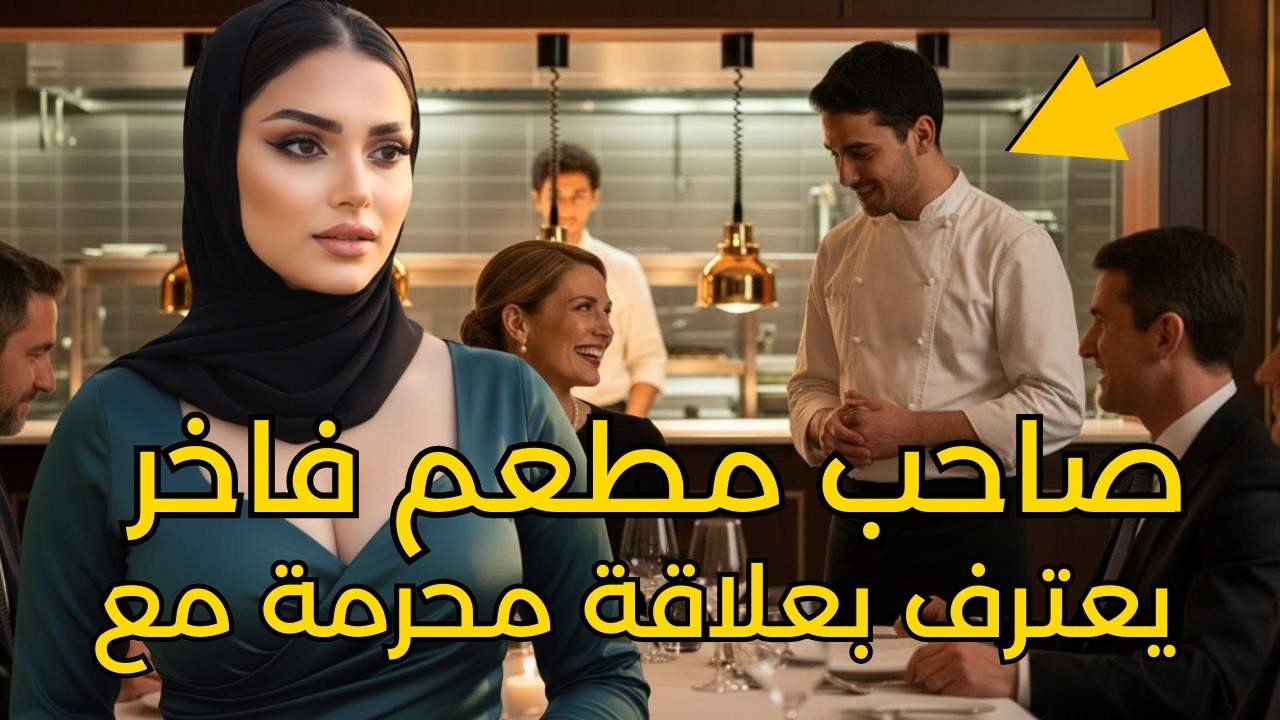 اعترف صاحب المطعم الراقي بوجود علاقة مع رئيس الطهاة.