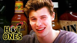 Shawn Mendes Reveals a New Side of Himself While Eating Spicy Wings | Hot Ones