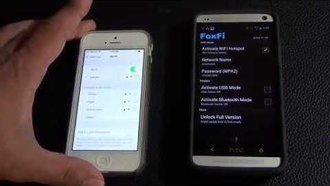 Wifi Hotspot Tethering for HTC One